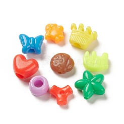 Непрозрачные акриловые бусины&nbsp;SACR-Q195-04