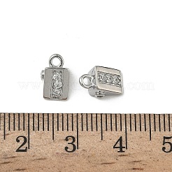 Латунные микро проложить кубического циркония подвески&nbsp;KK-A280-11P