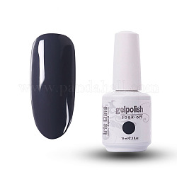 15 ml spezielles Nagelgel, für Nail Art Stempeldruck, Lack Maniküre Starter Kit, Mitternachtsblau, Flasche: 34x80mm