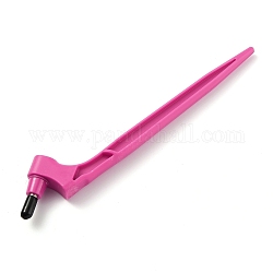 Пластиковые режущие ножи с поворотом на 360 градус, для ремесла, скрапбукинга, трафарет, темно-розовыми, 17.8x3.7x1.5 см, Руководитель: 13x5 mm
