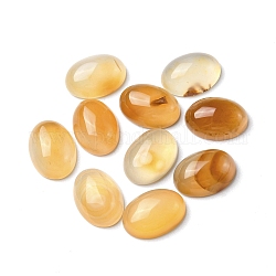 Natur-Achat-Cabochons, Oval, 18x13x6.5 mm