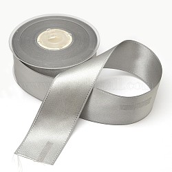 Cinta del grosgrain para la decoración del festival de bodas, plata, 5/8 pulgada (16 mm), aproximamente 100yards / rodillo (91.44 m / rollo)