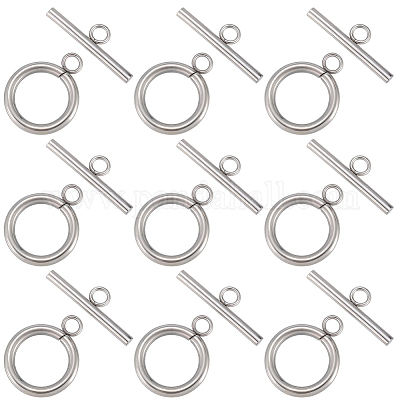 50 шт. застежки-тоглы из нержавеющей стали 304 STAS-BBC0007-49-1