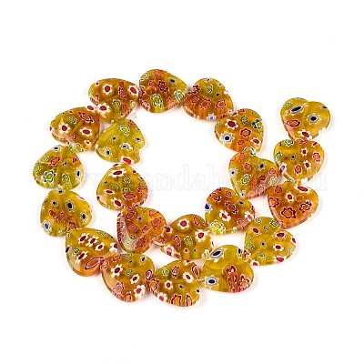 Ручной работы тысячецветник стеклянные бусины нитки LAMP-T021-29F-1