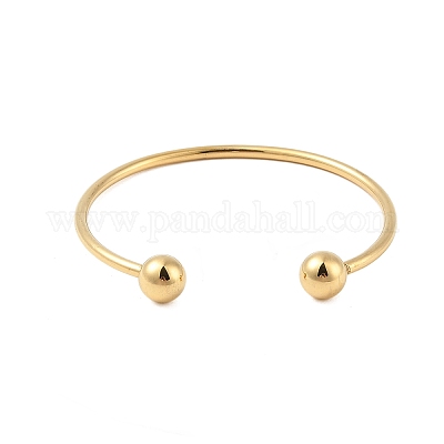 Ионное покрытие (IP) 304 нержавеющая сталь изготовление браслетов в европейском стиле PPJ-G001-04G-01-1