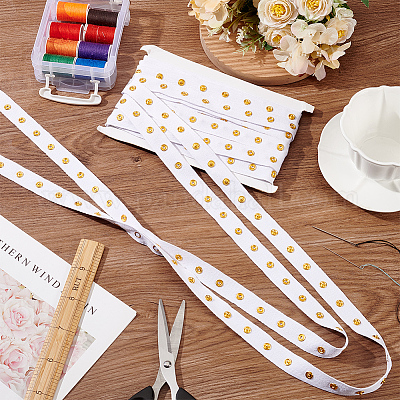 5 ярд ленты с кнопками из нержавеющей стали 201 OCOR-WH0078-190A-02G-1