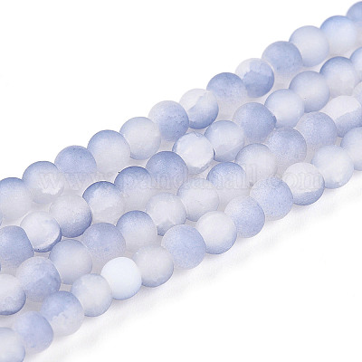 Стеклянные бусины кракле X1-GLAA-N009-4mm-07-1