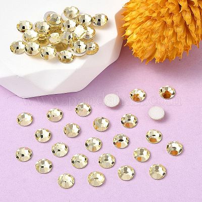 Preciosa® maxima crystal без горячей фиксации плоские камни Y-PRC-NSS6-80100-1