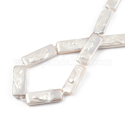 Покрытие нитей из натуральных пресноводных ракушек&nbsp;SHEL-N026-231-1