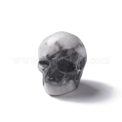 Бусины из природных Говлит G-I352-06-1