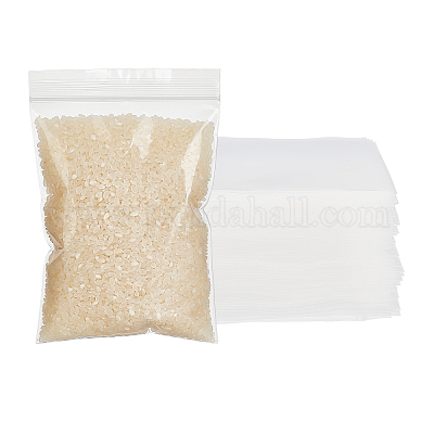 100pcs Clear Bag Self Seal Transparent Plastic Packing Bag Lot Size