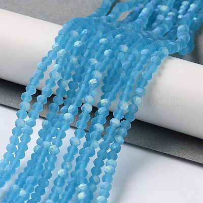 Стеклянные бусины EGLA-A034-T2mm-MB08-1