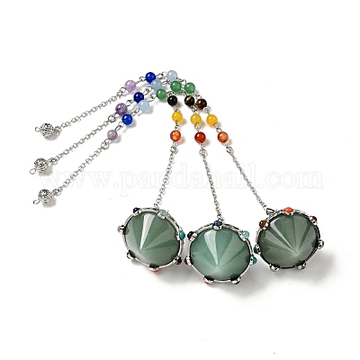 Конусные маятники из природных и синтетических драгоценных камней G-G860-05P-1