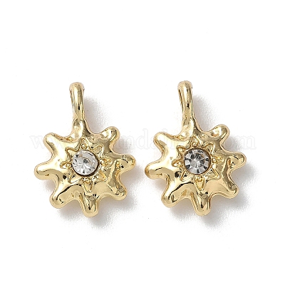 Подвески из сплава и страза FIND-L024-05G-1