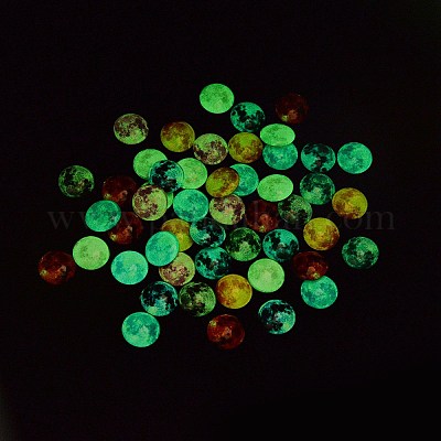 Wholesale Luminous Glass Cabochons 