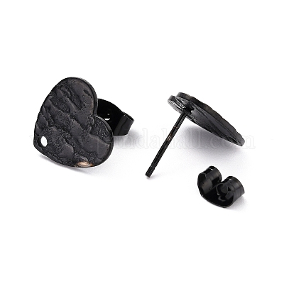 Фурнитура для сережек-гвоздиков из нержавеющей стали 304 STAS-I183-05B-EB-1