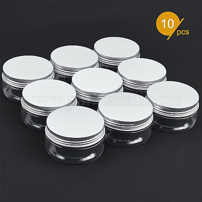 Прозрачные пластиковые бусины CON-BC0004-86-1