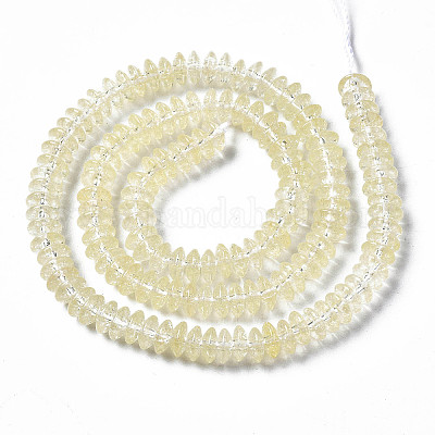 Стеклянные бусины кракле  GLAA-S192-B-004K-1