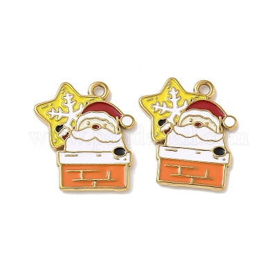 Подвески из нержавеющей стали 304 с эмалью STAS-L300-012G-04-1