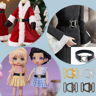 32шт. пряжка из сплава 4 цветов DIY-FG0005-99-1