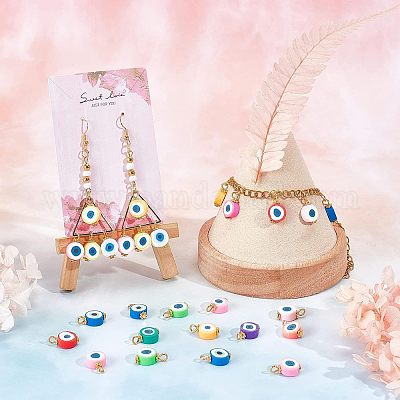 Полимерной глины ручной работы подвески FIND-NB0002-42-1