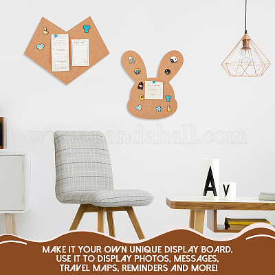 Настенная брошь в форме сердца AJEW-WH0433-01E-1