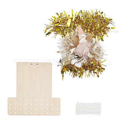 2 шт. деревянные доски для венков DIY-FG0006-77C-1