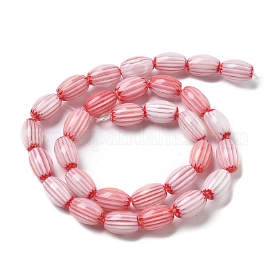 Ручной работы millefiori стеклянные бусины нитки LAMP-F035-12E-1