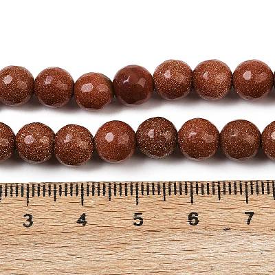 Синтетические голдстоуновские бисер пряди G-Z117-A01-8mm-1