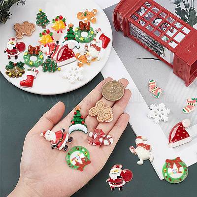 Кабошоны из непрозрачной смолы в 32 стилях FIND-SC0002-62-1