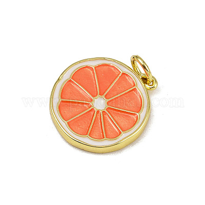 Латунь эмаль подвески KK-H072-14G-02-1