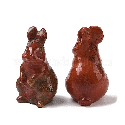Украшение дисплея скульптуры из натуральной красной яшмы G-C244-01Q-1