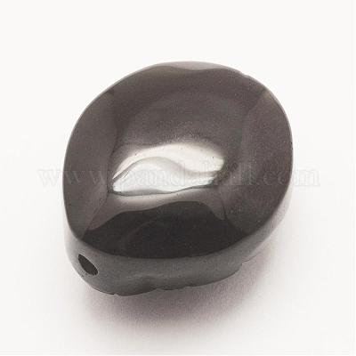 Резные натуральные обсидиановые подвески G-G660-46-1