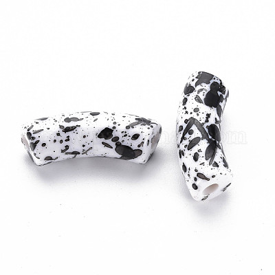 Непрозрачные акриловые бусины&nbsp;MACR-S372-001F-B04-1