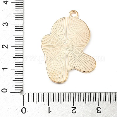 Рождественские эмали сплава подвески ENAM-B035-02K-12KCG-1