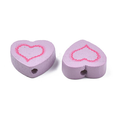 Бусины из клена&nbsp;WOOD-Q030-87E-1