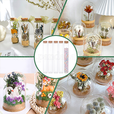 10 шт пустые стеклянные пробирки AJEW-BC0006-88B-1