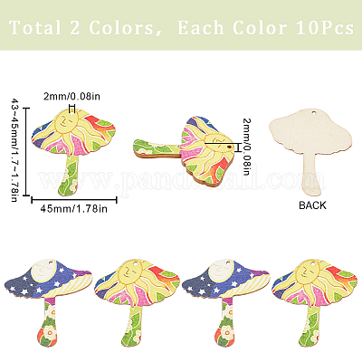 20 шт. WOOD-SC0001-65-1