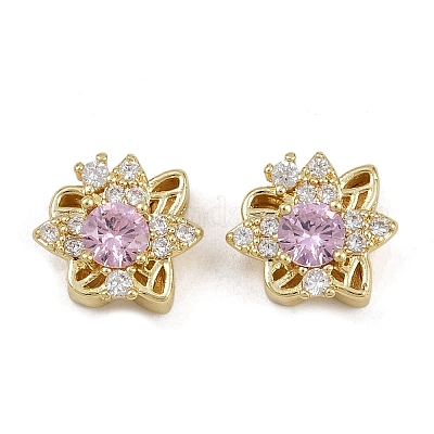 Многожильные звенья из латуни с паве из кубического циркония ZIRC-F145-02G-01-1