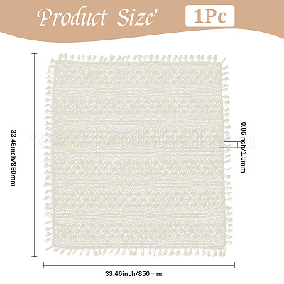 Nappes en polyester&nbsp;AJEW-WH20059-16-1