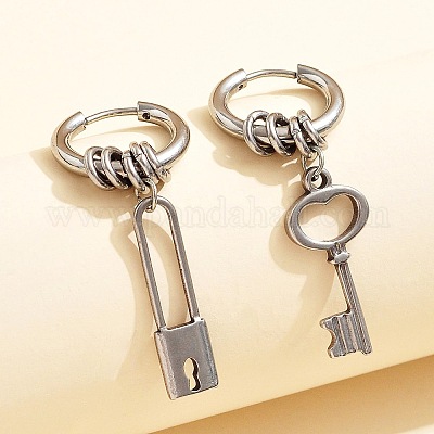 201 серьги-кольца из нержавеющей стали FS-WGCCED0-01-1