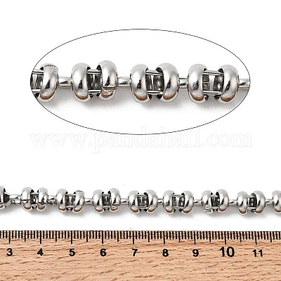 Плоские круглозвенные цепи из нержавеющей стали 304 CHS-K024-14P-1