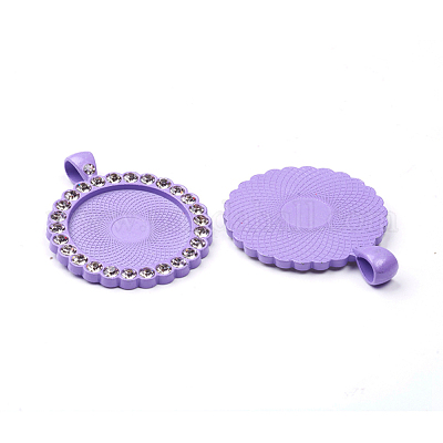 Сеттинги для кулона(кабошонов) PALLOY-WH0066-33B-1