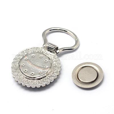 Изготовление магнитной броши со стразами из сплава PALLOY-Q315-09-1