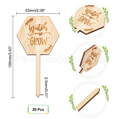 Этикетки для растений&nbsp;WOOD-GA0001-19-1