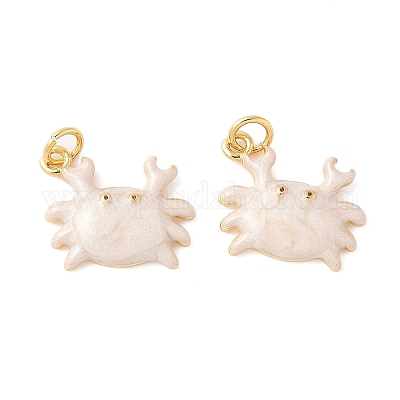 Латунь эмаль подвески KK-CJC0013-10G-01-RS-1