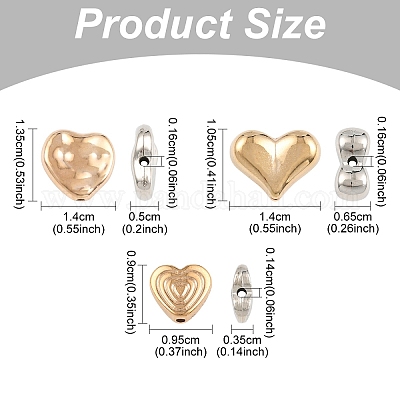 120шт 3 стиля пластиковые бусины ccb&nbsp;CCB-YW0001-76G-1