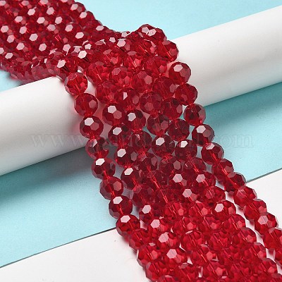 Прозрачные стеклянные бусины EGLA-A035-T10mm-D07-1