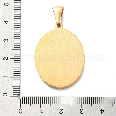 Подвески из нержавеющей стали 304 с ионным покрытием (ip) STAS-Z098-33G-1