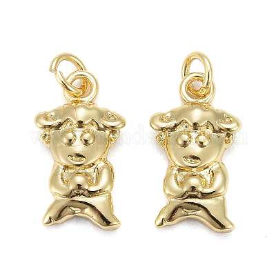 Латунные подвески&nbsp;KK-Z008-13G-1